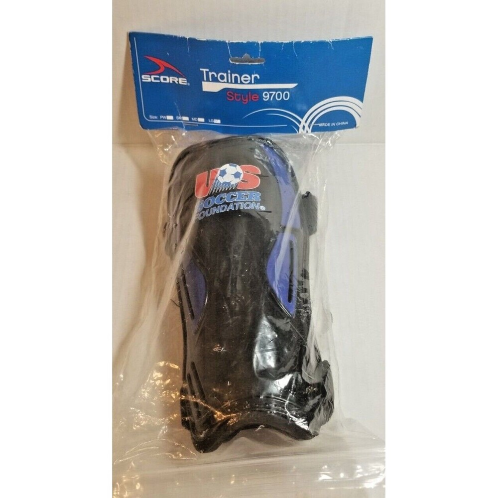 Youth Soccer Guards Score Trainer Style 9700 Size Large US Soccer Foundation New